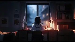 3 Hours Night City Ambience 🌧️ Rain on Window & Cozy Room Sounds (No Loop / No Timer)