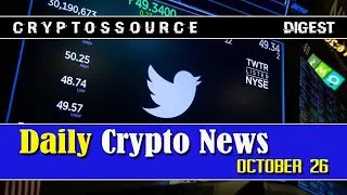 TOP CRYPTO NEWS TODAY | October 26 | Elon Musk, Twitter, Meta, Web3, Vertu, BitMex, Mastercard, CZ