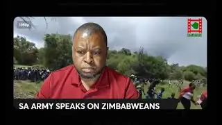 WATCH LIVE: South African Army Issues Statement On Illegal Zimbabweans