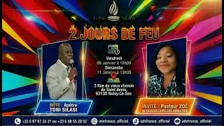 ADV FRANCE LIVE, 2 JOURS DE FEU AVEC L'APÔTRE TONI SILASI ET LE PASTEUR ZOÉ