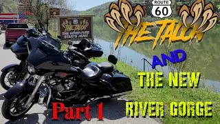 Taking the #electraglidestandard  through #thetalon(Rt. 60) and under the #newrivergorge   PART 1
