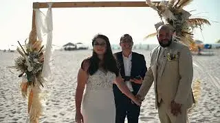 Sandpearl Resort Wedding Video | Clearwater Beach, FL | Hillary + Francisco