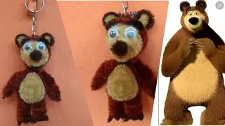 OSO (MASHA Y El OSO) TUTORIAL CON LIMPIAPIPAS