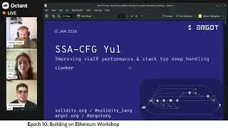 Epoch 10 Livestream: Building on Ethereum Workshop