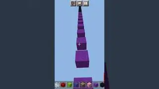 experiment with concrete powder amazing #minecraft #shorts