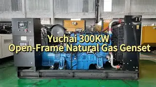 Yuchai 300KW Open-Frame Natural Gas Genset
