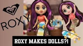 Roxy Skateboarding doll unboxing and review! Saran hair and articulation!