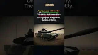 Quality vs Quantity | Abrams vs China&rsquo;s Type 99 Explained #shorts