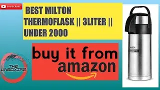 Best milton beverage dispenser flask (thermoflask) ||  3liter