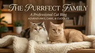 Cute Cat Family &mdash; Mom Dad with Kittens 🐾😺|| funny moments cat 😺 || #youtube @yameentoon 