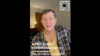 👉FREE 31 Day Wiscom Challenge. Just join:  
