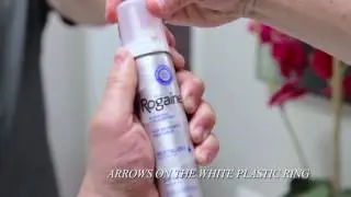 ROGAINE&reg; Foam - How to Open the Canister