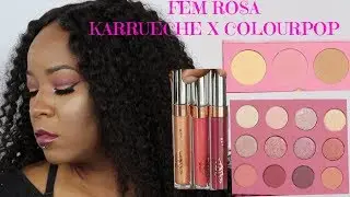 Karrueche X ColourPop Fem Rosa Review