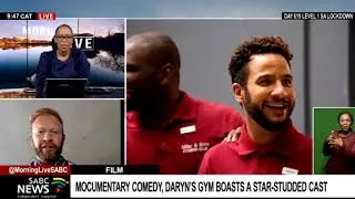 Brett Michael Innes on mockumentary  comedy titled Daryn's Gym
