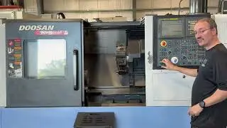DOOSAN PUMA 240MB CNC Lathe Live Milling 2007&rsquo; #8100