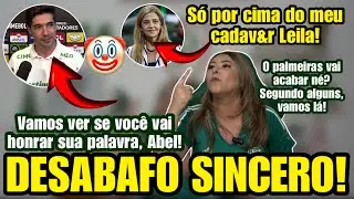 🚨 DESABAFO SINCERO! ABEL, HONRA SUA PALAVRA AGORA E LEILA! SÓ POR CIMA DO MEU CADAV&R! OK? 