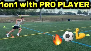 Full Pro Soccer Training Session | Elite 1-on-1 Soccer Workout