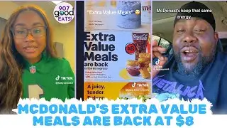 Блюда по специальной цене от McDonald&rsquo;s снова стоят 8 долларов
