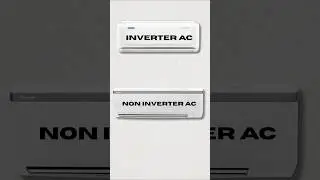 Inverter vs Non Inverter AC difference  #technical2day