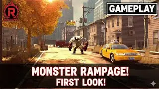 &ldquo;MONSTER RAMPAGE# Gameplay 🔥 | New Open World Monster Action Game | Full HD First Look 2025&rdquo;#