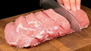 Этот секрет известен лишь немногим! Я больше не буду жарить свиную вырезку! Невероятно просто!