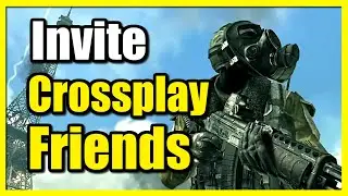 How to Invite Crossplay Friends to Party in Cod Modern Warfare 3 (Squad Tutorial)