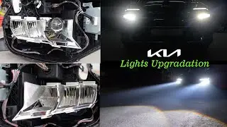 Kia Carens Lights Upgradation || Error free installation || Filmshoppee