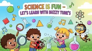 Наука &mdash; это весело 🔬🎶 | Учимся вместе с Buzzy Tune&rsquo;s | Образовательная детская песенка