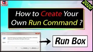 How To Create Your Own Run Command in Windows | Run Box Complete Information | PC Tips & Tricks (TG)