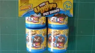 The Ugglys Pet Shop Series 1-Mystery Can Opening