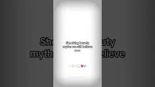 You deserve the truth, not pretty lies#beautymyths #skincarefacts #haircaretips #selfcare101 | 00352
