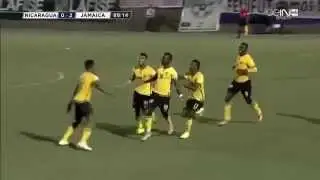 Jamaica late goal against Nicaragua in World Cup Qualifying. Goal by Simon Dawkins. (8th Sep 2015)
