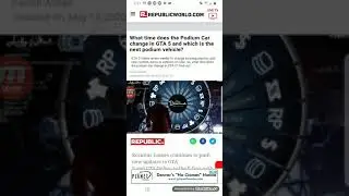 What time does the Podium Car change in GTA 5 and which is the next Podium Vehicle