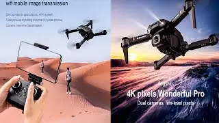Jinheng new mini drone xt6 4k 1080p hd camera wifi fpv air pressure altitude hold folding quadcopter