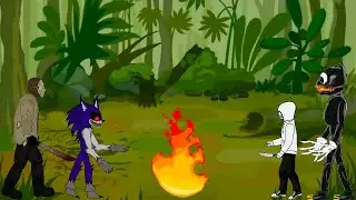 Cartoon Cat,  Sonic Exe |Vs| Jason Voorhees,Jeff The Killer