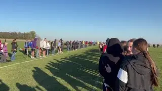 Hayden Thompson and Knute Rogne reach the finish line