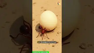 🐜 The Ant and the Heavy Grain | Short Animal Motivational Story | Power of Persistence