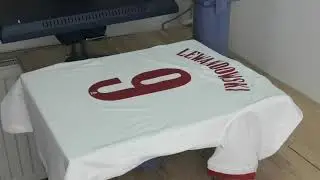 Robert Lewandowski 9 Official Poland EURO 2020 Home Jersey