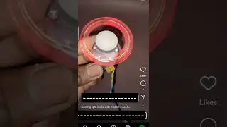 Rotating LED display | 3d light display | how to make rotating LED display
