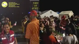 Donation of relief items to Cebu Earthquake victims by NBM of Africa Philippines Zone