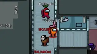 Bad timing in amongus #amongusfun #imposter #amongus