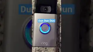 My new ring video doorbells sound #shorts