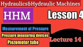 Piezometer  tube || Pressure measuring devices || @civilwarriorr  #hhm    #civilwarrior