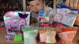 MCDONALD'S SHOPKINS HAPPY PLACES PHILIPPINES VS USA HAPPY MEAL & MERMAID TAILS UNBOXING REVIEW