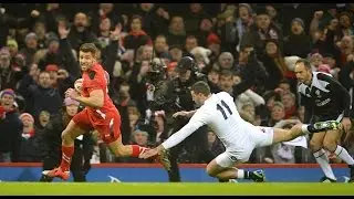 Rhys Webb scores against England at the Millennium Stadium | WRU TV