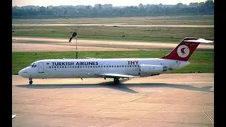 THY Turk Hava Yolları - Turkish Airlines McDonnell Douglas DC-9 Fleet History (1967-1995)