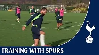 Spurs scoring elite - Kane, Sandro and Defoe | Training With Spurs