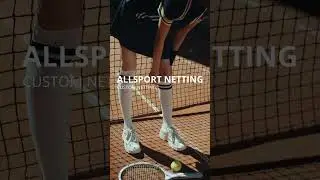 Want to elevate your tennis game? 🎾 All Sport Netting is the answer!