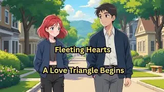 Fleeting Hearts-Part 1 : A Love Triangle Begins | Anime High School Romance Story