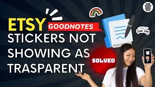 ✅ Stickers not transparent in Goodnotes5 | Etsy digital sticker for digital planner teacher stickers